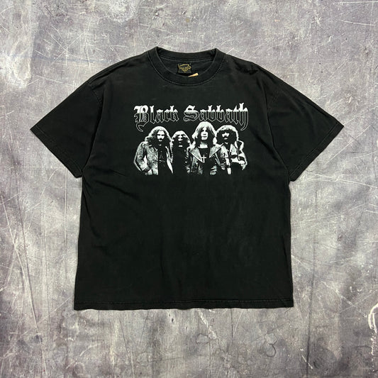 90s Faded Black Young Black Sabbath Graphic Shirt XL AJ89