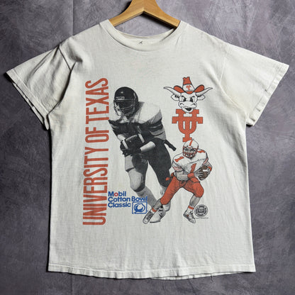 1991 White Texas Longhorns Cotton Bowl Shirt 4549