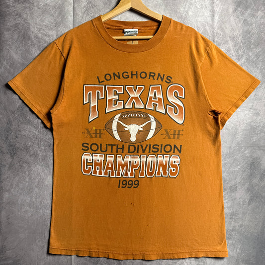 1999 Orange Texas Longhorns South Division Champions Shirt 4479