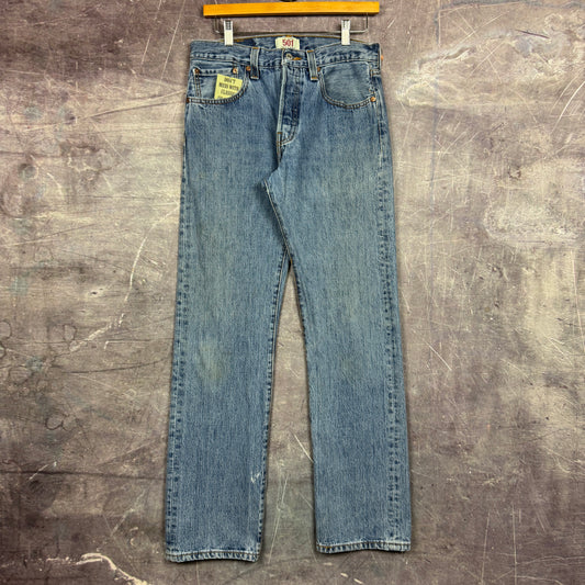 Early 00s Medium Wash Levi's 501 Denim Jeans 29x31 0630