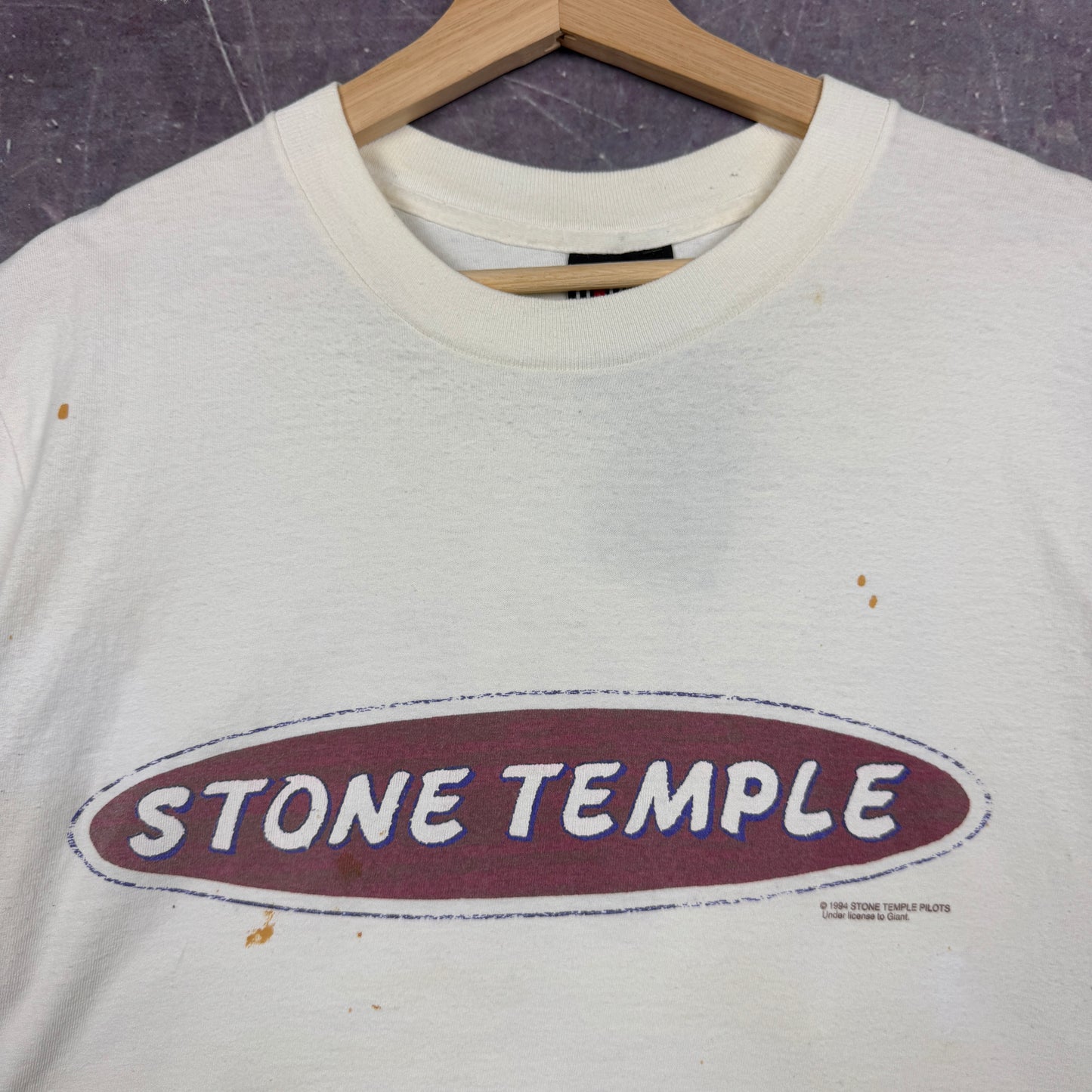 1994 White Stone Temple Pilots Bicycle Band Graphic Shirt L 1068