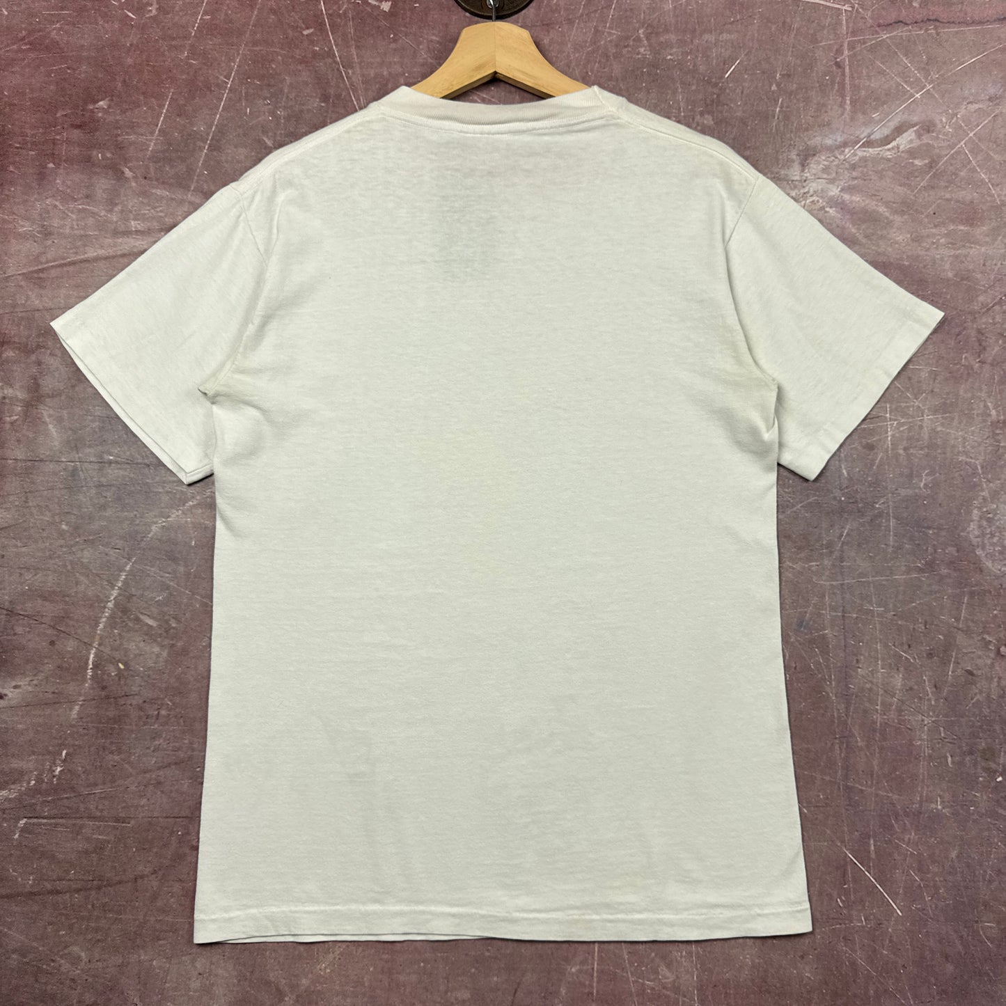 1991 White Track And Field Art Tee 3830