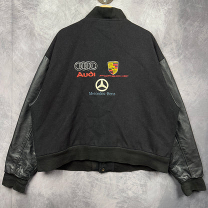 90s Porsche Audi Mercedes Varsity Jacket 4053