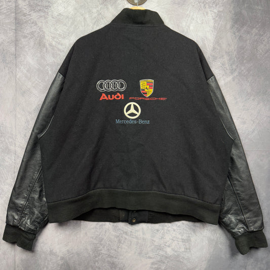 90s Porsche Audi Mercedes Varsity Jacket 4053