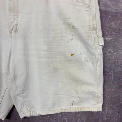 90s White Carhartt Carpenter Shorts 39x8 3515