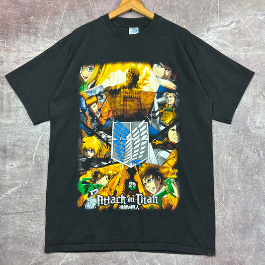 00s Black Attack On Titan Shirt 3586