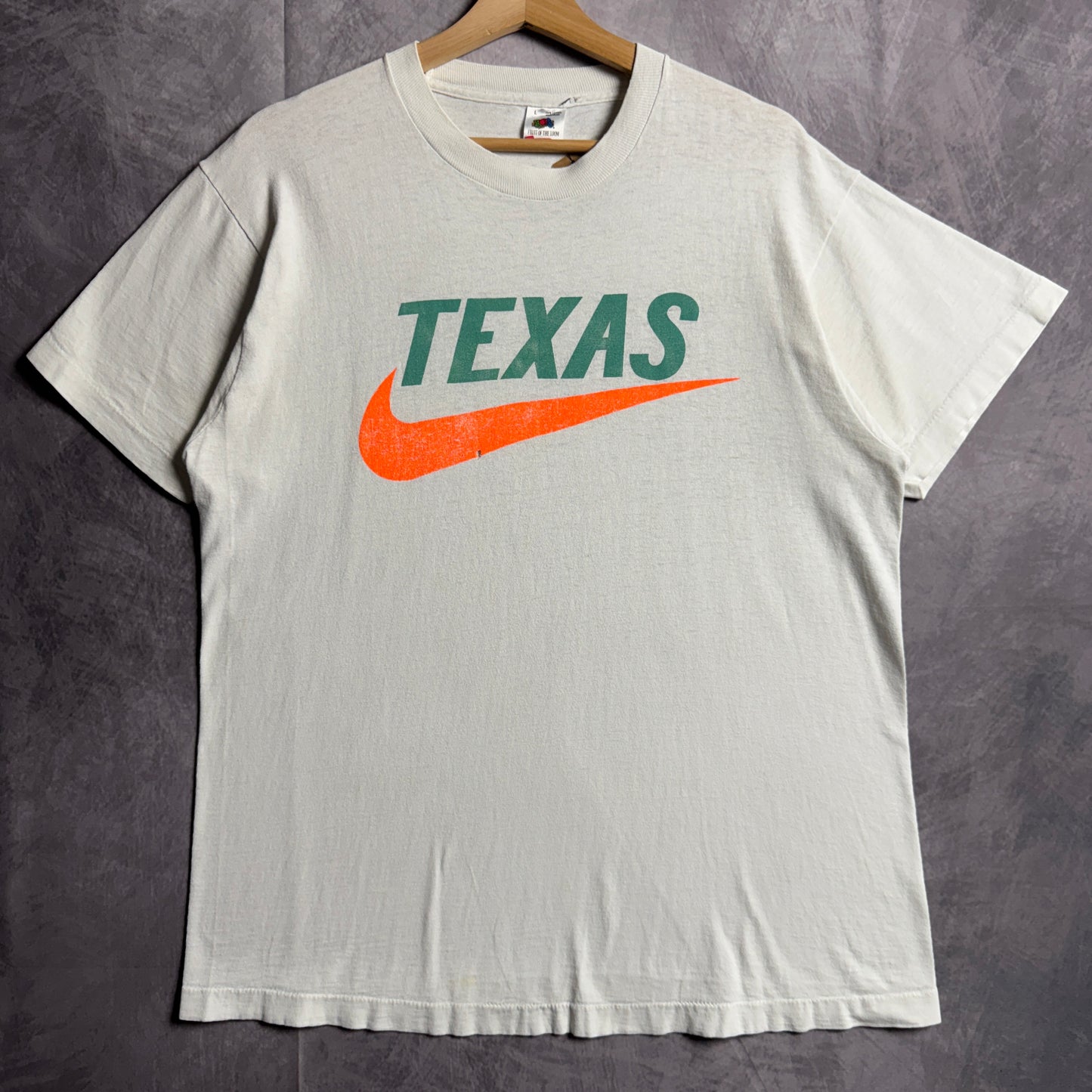 90s White Texas Longhorns Nike Gatorade Boot Shirt 4541