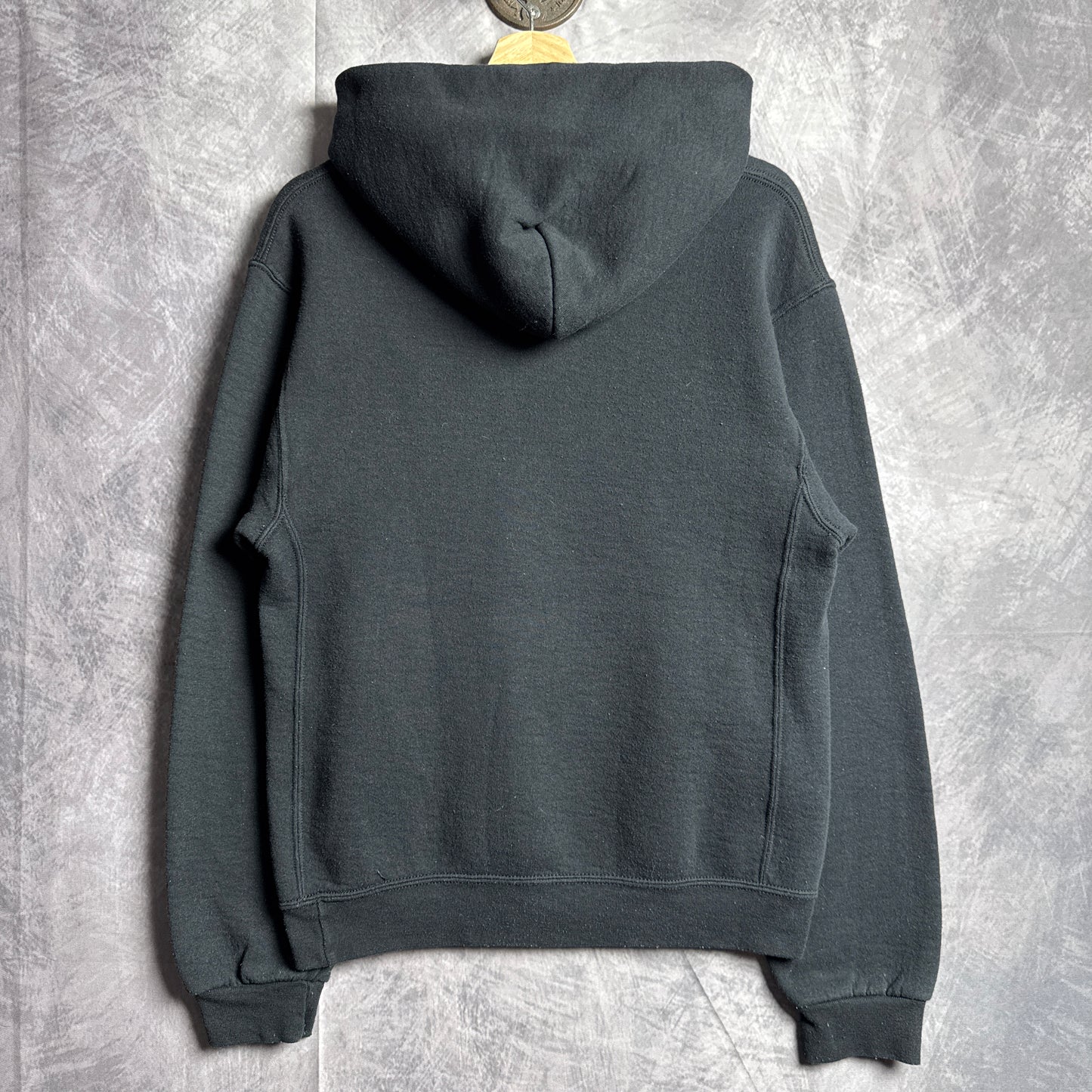 00s Black Russell Texas Longhorns Hoodie 4437