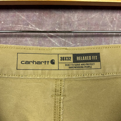 00s Tan Brown Carhartt Shorts 35x11 3517