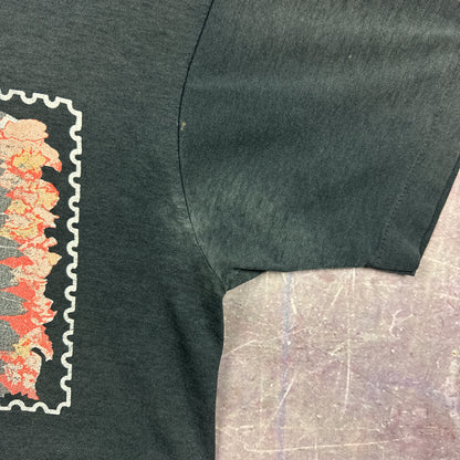 90s Black Comanche Stamp Shirt 3595