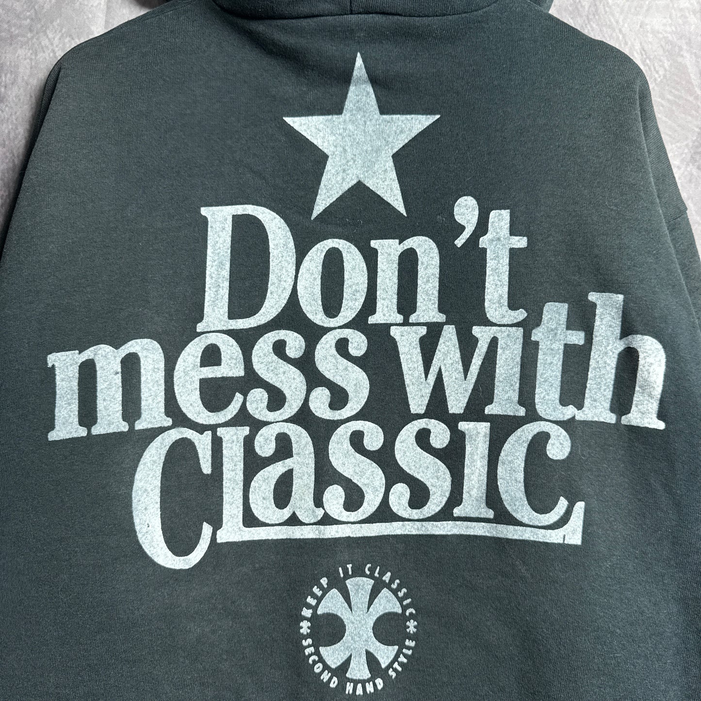 Black Don’t Mess With Classic Texas Longhorns Zip Hoodie 4413