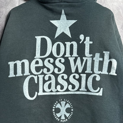 Black Don’t Mess With Classic Texas Longhorns Zip Hoodie 4413