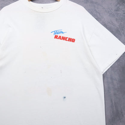 1990 White Team Rancho Baja Racing Suspension Shirt 5529