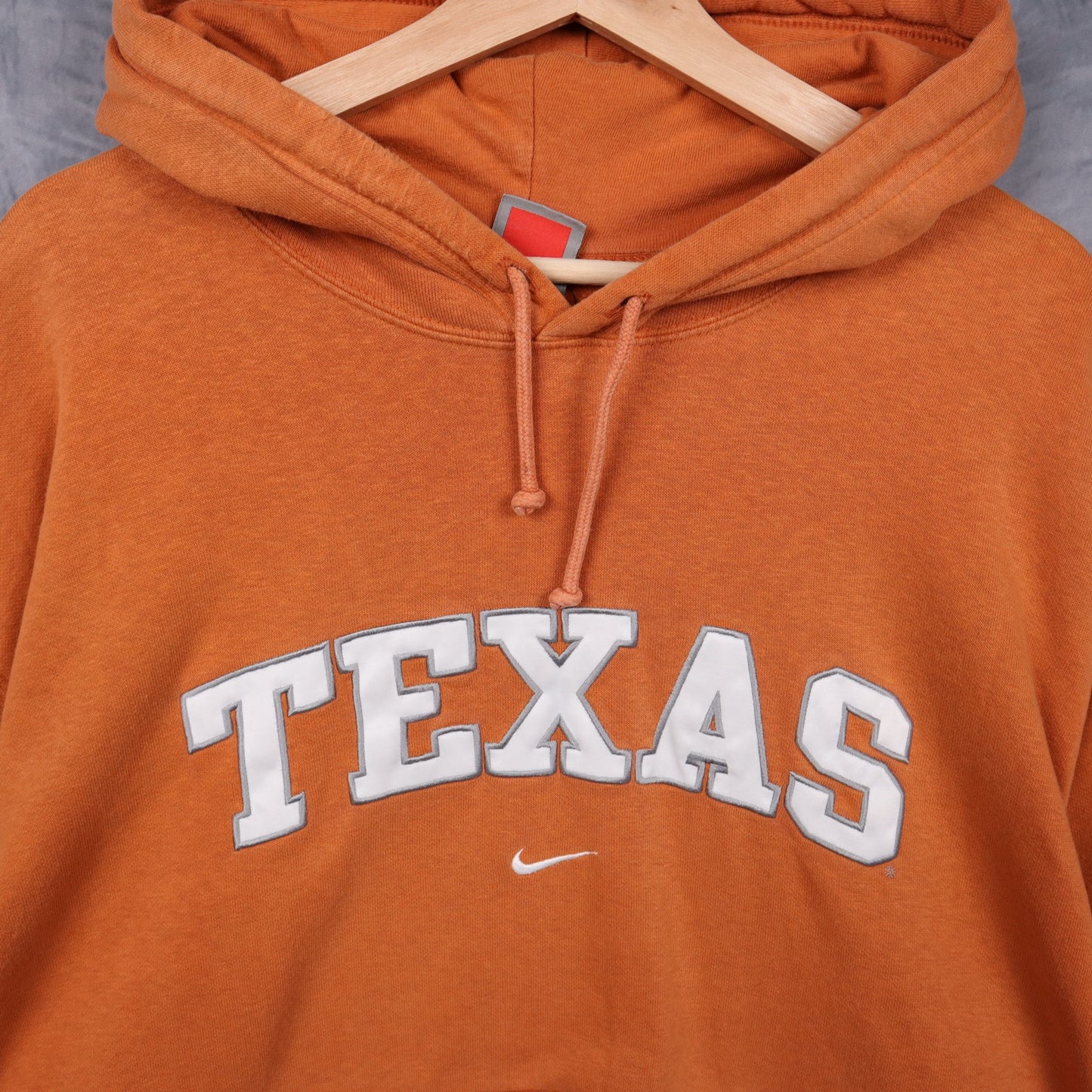 00s Orange Nike Texas Hoodie 5646
