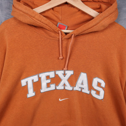 00s Orange Nike Texas Hoodie 5646