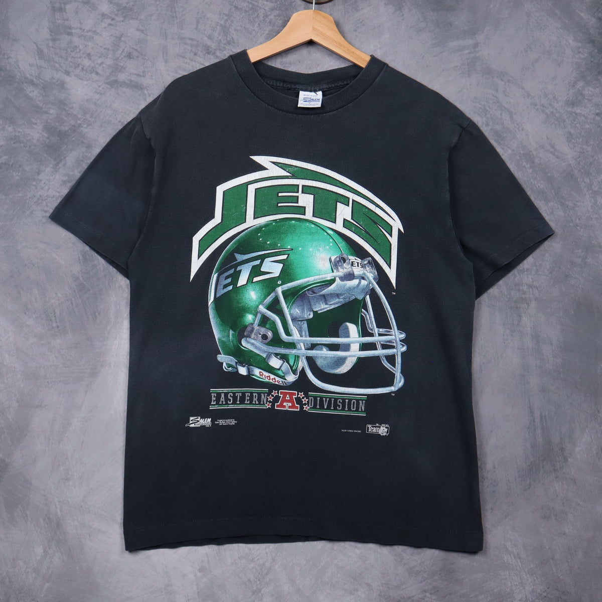 1992 Black New York Jets Eastern Division Shirt 6788