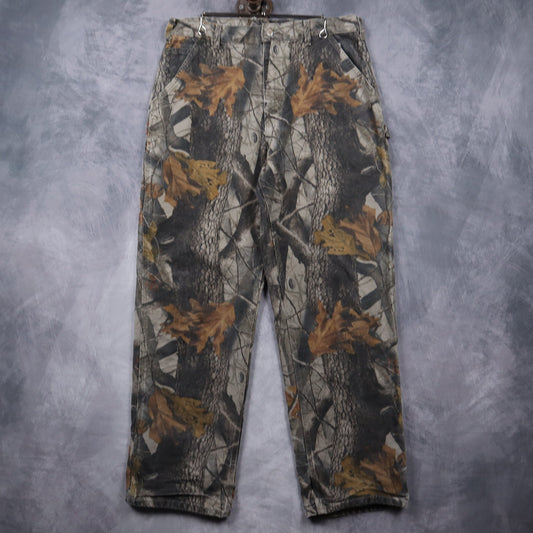 Y2K Carhartt Realtree Camo Dungaree Fit Carpenter Pants 5042