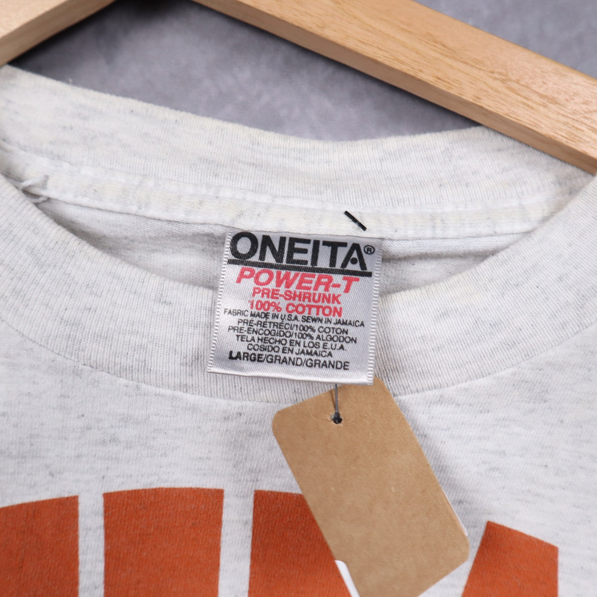 90s Grey Texas Longhorns Lacrosse Shirt 5823
