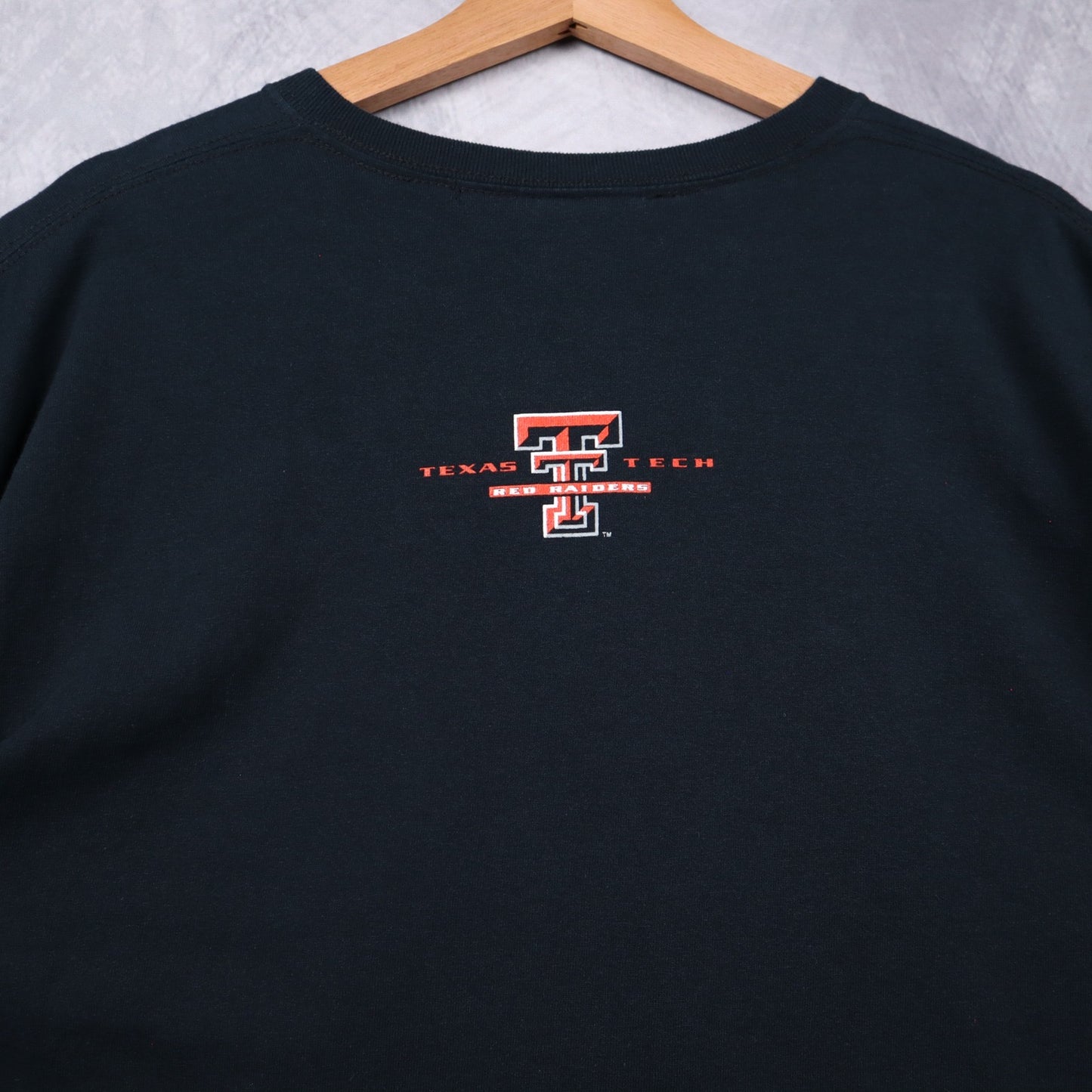 00s Black Texas Tech Red Raiders Beat Texas Shirt 4681
