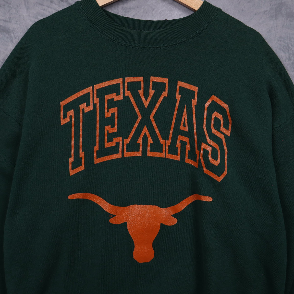 90s Green Texas Longhorns Crewneck Sweatshirt 5718
