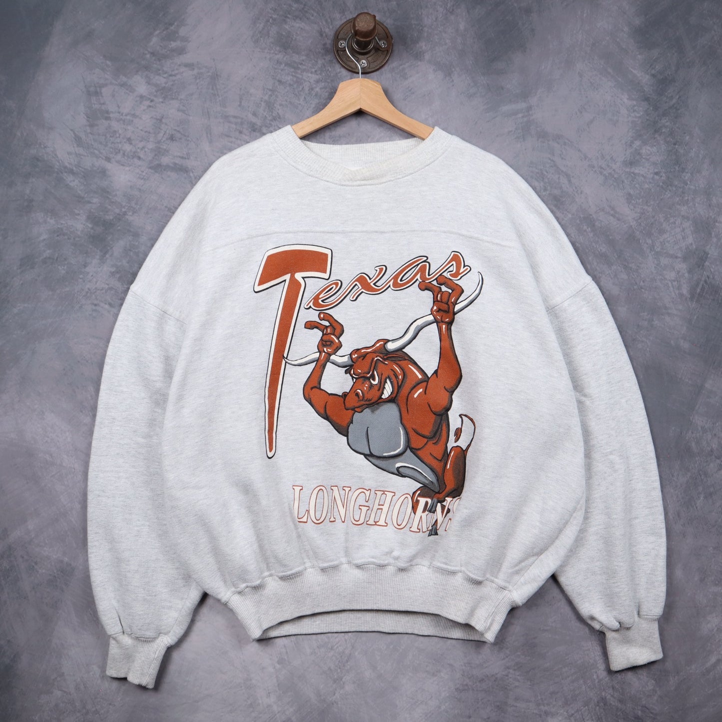 90s Grey Texas Longhorns Crewneck Sweatshirt 5700
