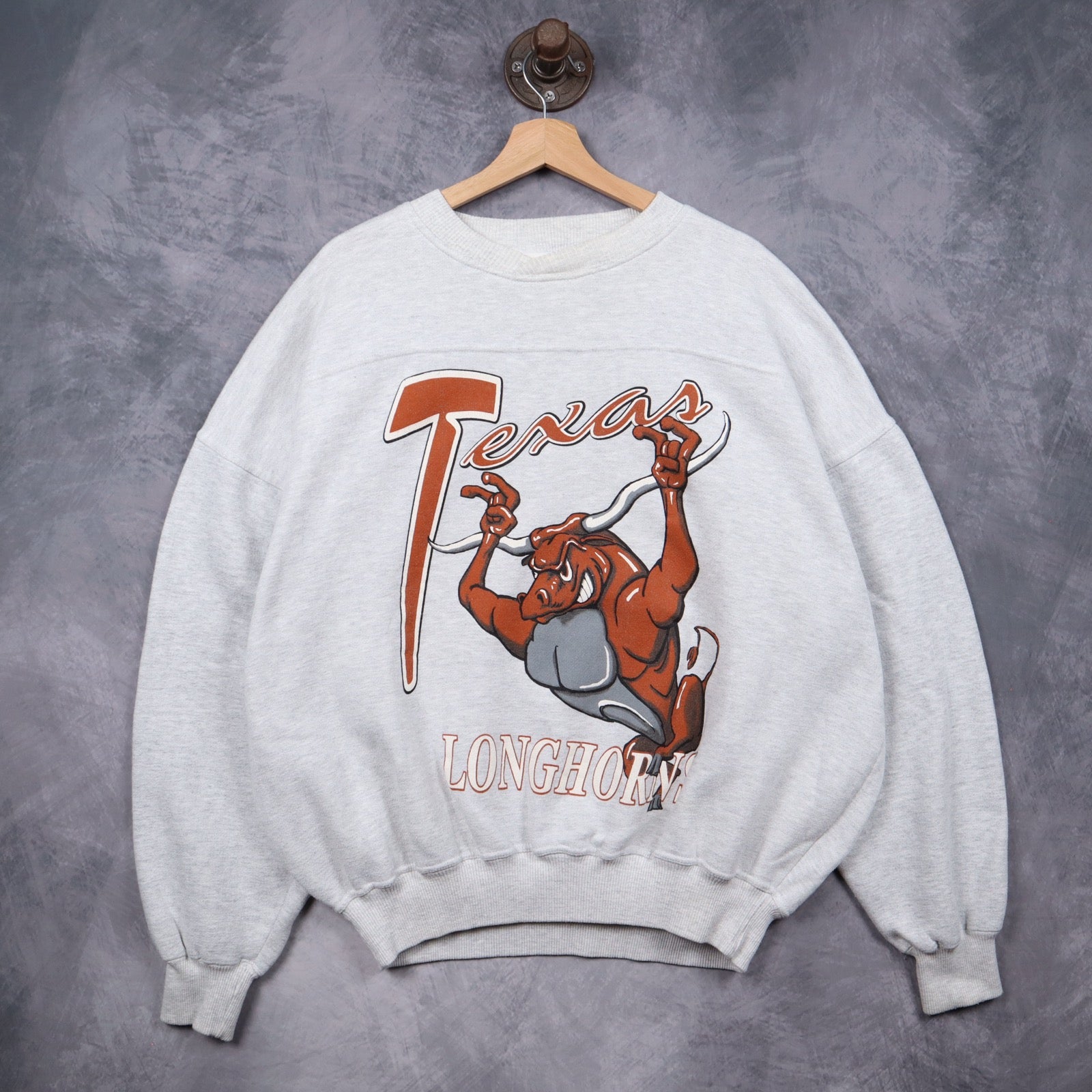 90s Grey Texas Longhorns Crewneck Sweatshirt 5700
