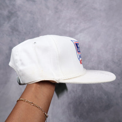 90s White Bud Light Jaguar Racing Hat 7292