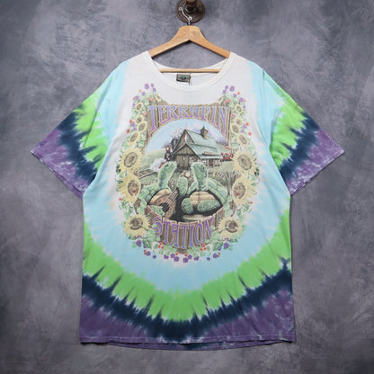 90s Tie Dye Grateful Dead Terrapin Station Liquid Blue Shirt 5448