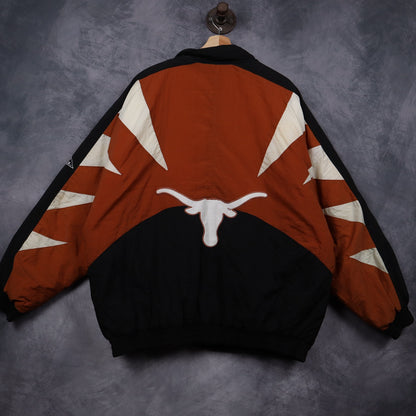 90s Orange Texas Longhorns Apex One Puffer Jacket 5918