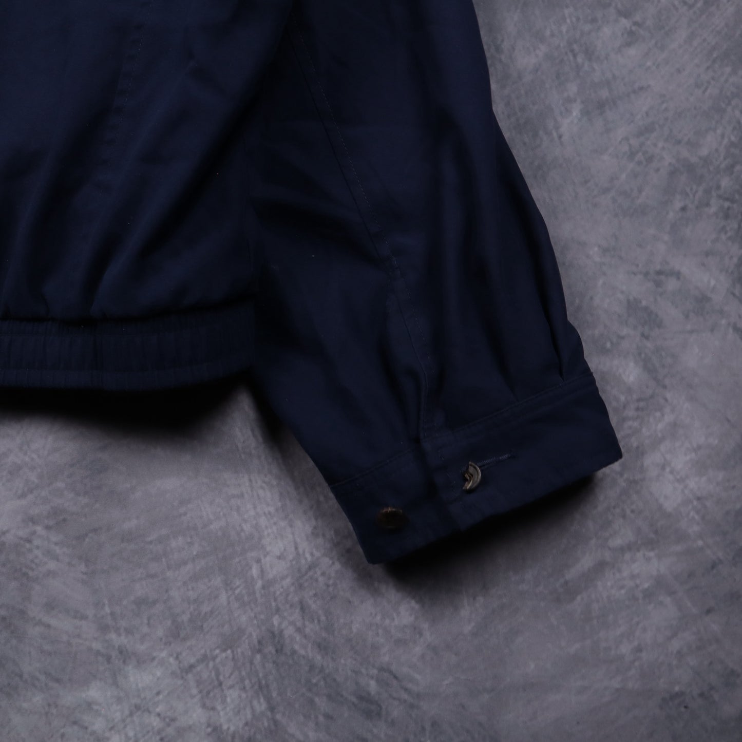 90s Navy Blue Polo Ralph Lauren Nylon Harrington Jacket 5491