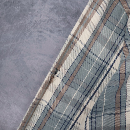 90s Tan Brown Plaid Carhartt Heavy Cotton Flannel 5550
