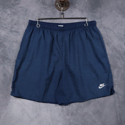 90s Navy Blue Nike Nylon Shorts 5206