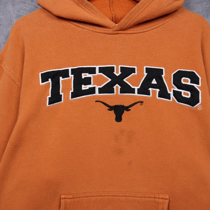 00s Orange Texas Longhorns Hoodie 5634