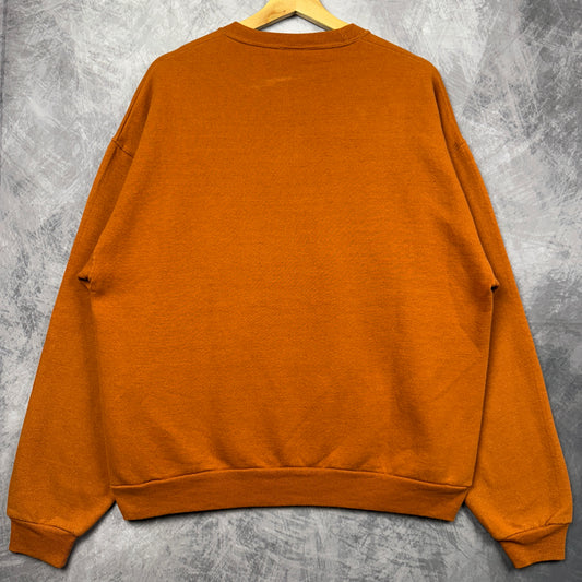 2006 Orange Rose Bowl Texas Longhorns Crewneck Sweatshirt 4369