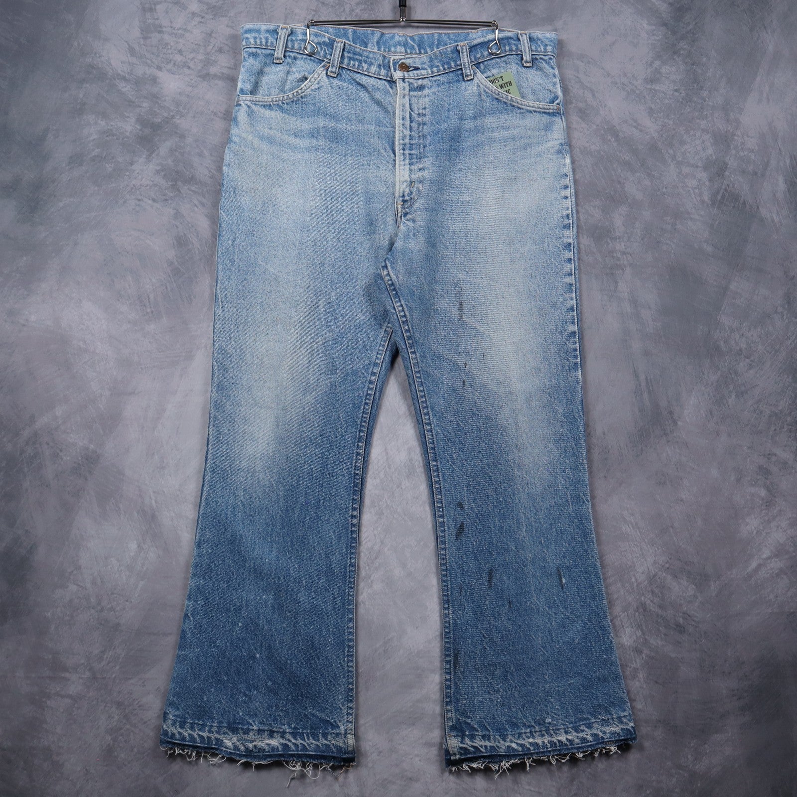 70s Medium Wash Levi's Orange Tab Flare Jeans 5050
