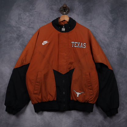 90s Burnt Orange Nike Texas Longhorns Jacket 5926