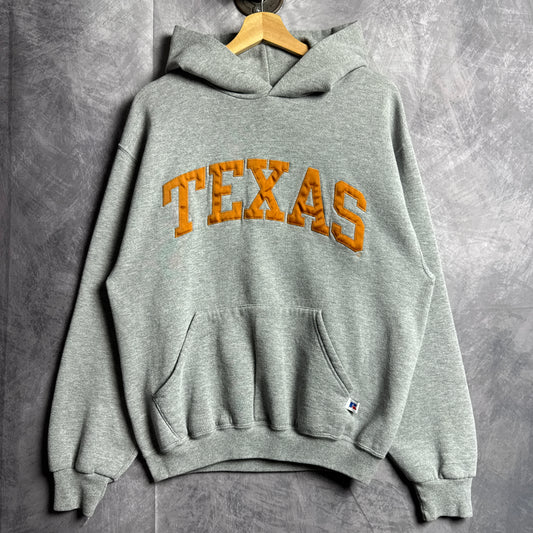 90s Grey Russell Texas Longhorns Hoodie 4424