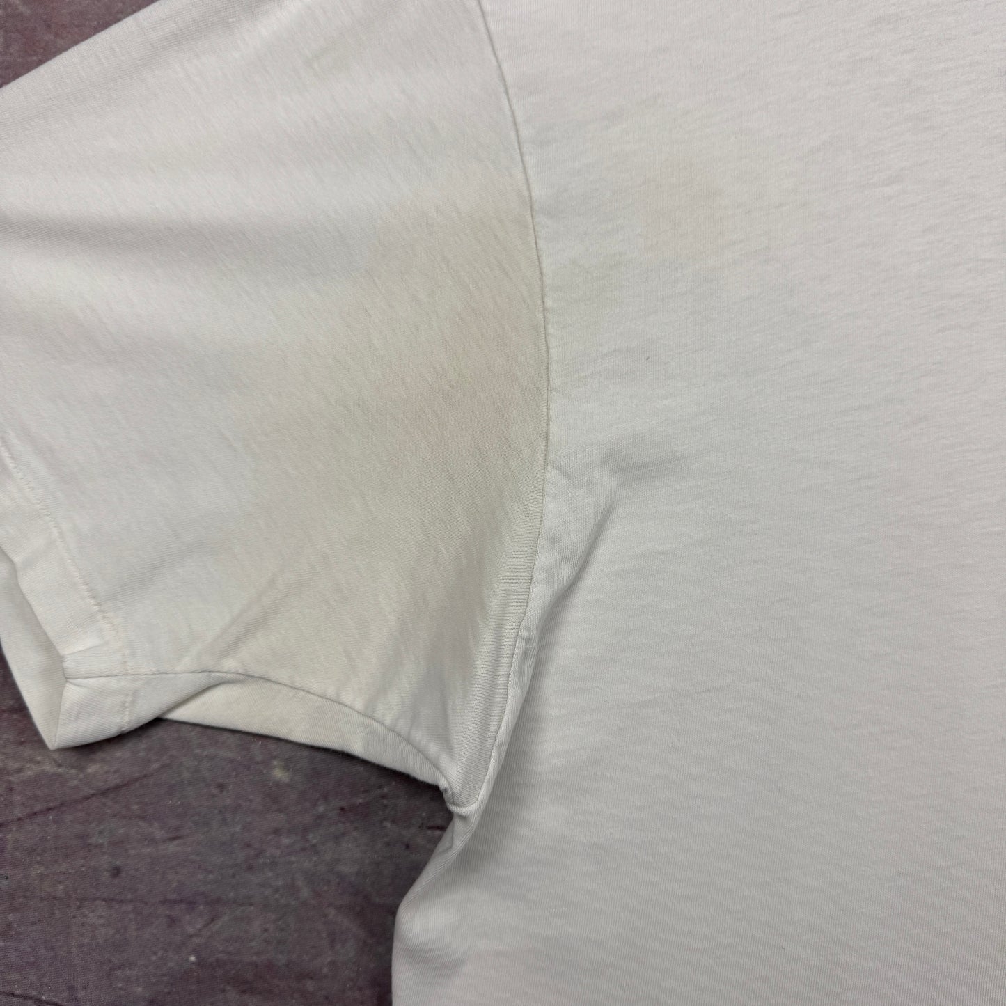 90s White Ralph Lauren Polo Bear Pocket Shirt 3729