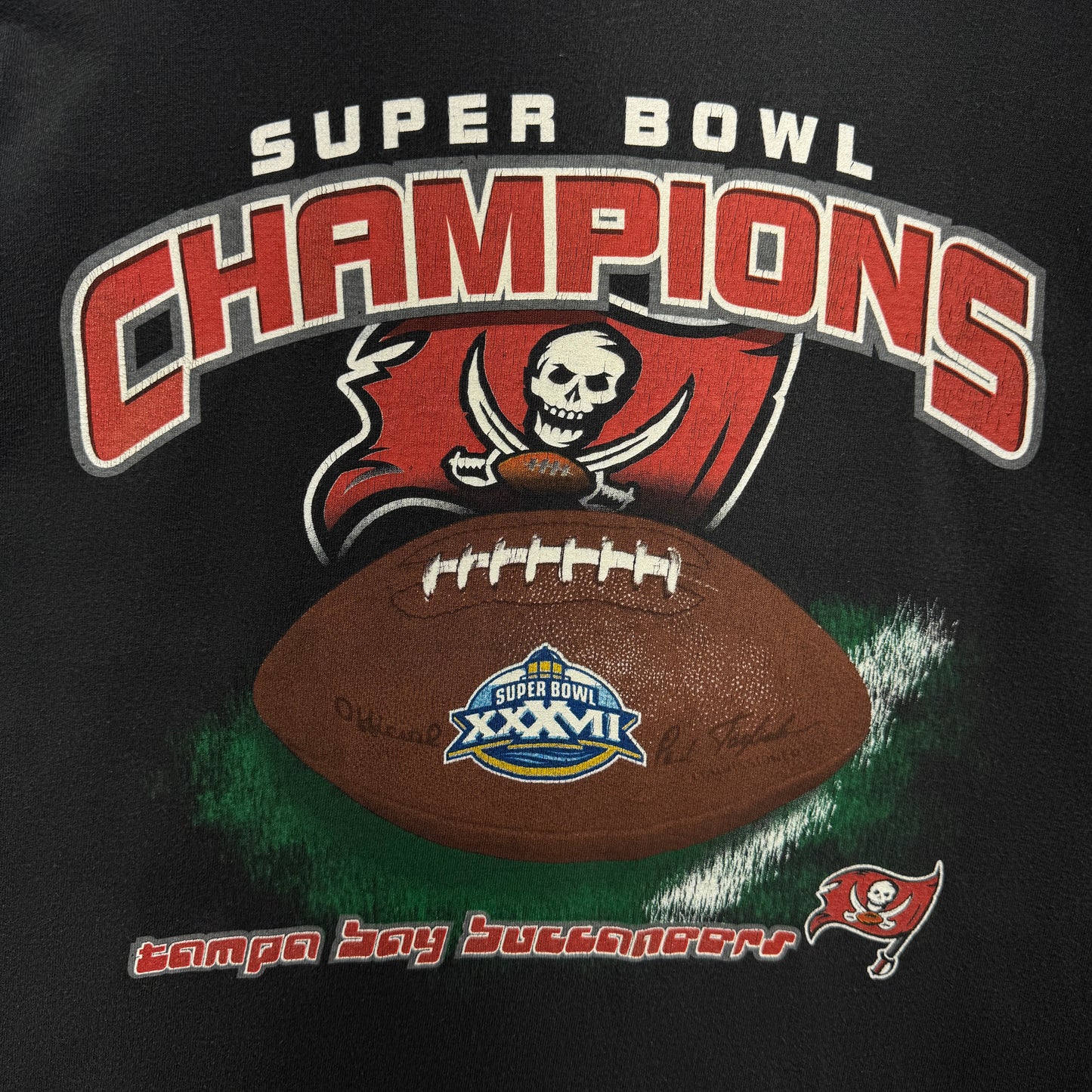 00s Black Tampa Bay Buccaneers Shirt 4181