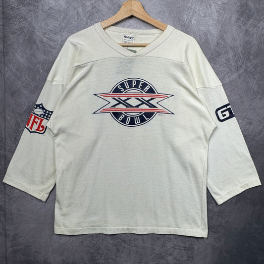 1986 White Superbowl XX Jersey Shirt 4154