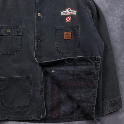 90s Grey Carhartt Chore Jacket 4829