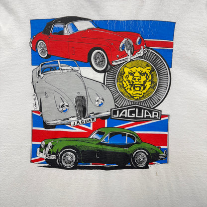 90s White Jaguar Shirt 3886