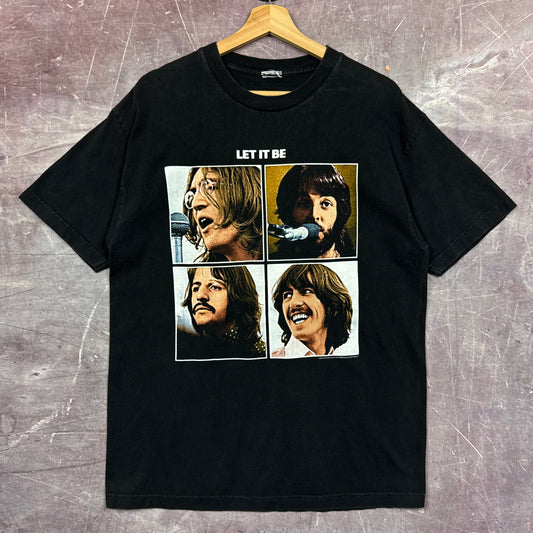 00s Black Beatles Shirt 3557