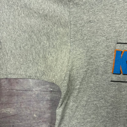 90s Heather Grey New York Knicks Basketball Graphic Shirt XL 2982