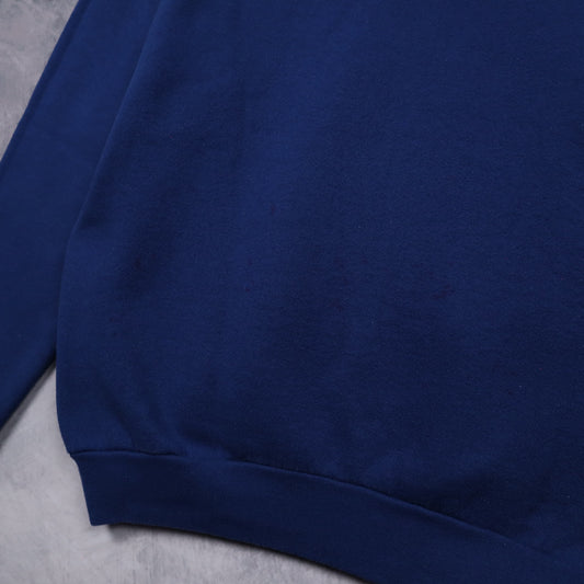 90s Navy Blue Dallas Cowboys Aikman Crewneck Sweatshirt 6588