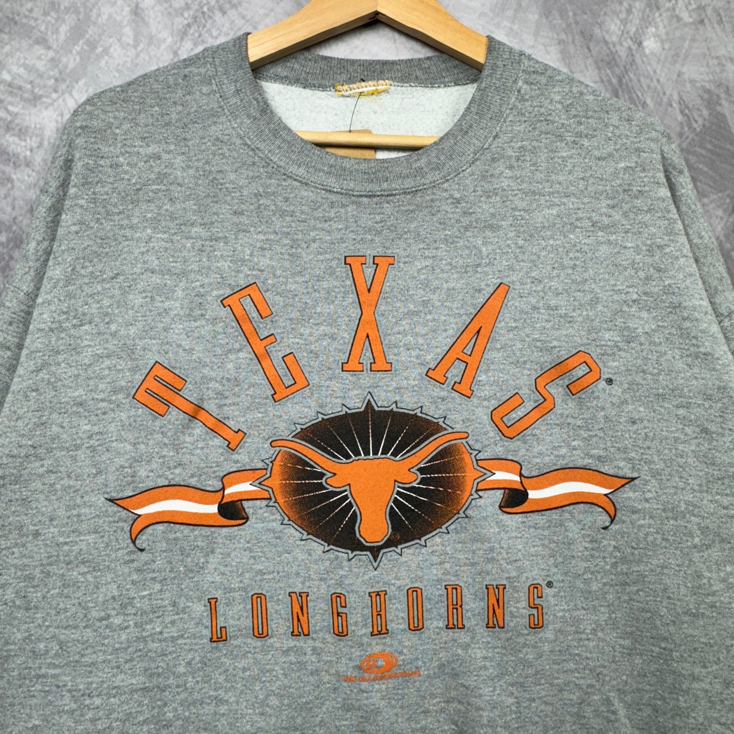 90s Grey Texas Longhorns Crewneck Sweatshirt 4365