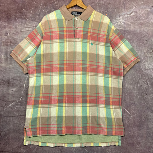 90s Plaid Polo Ralph Lauren Shirt 3738