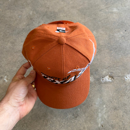 90s Orange University of Texas Sports Specialties Snapback Hat 5768