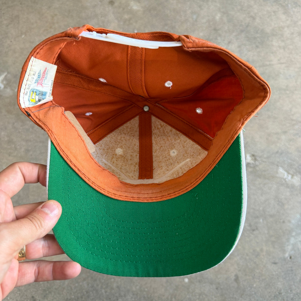 90s Orange Texas Longhorns Snapback Hat 5798
