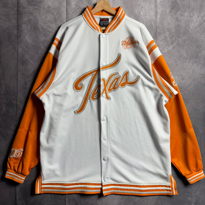 00s Orange Texas Longhorns Fubu Warmup Jacket 4589